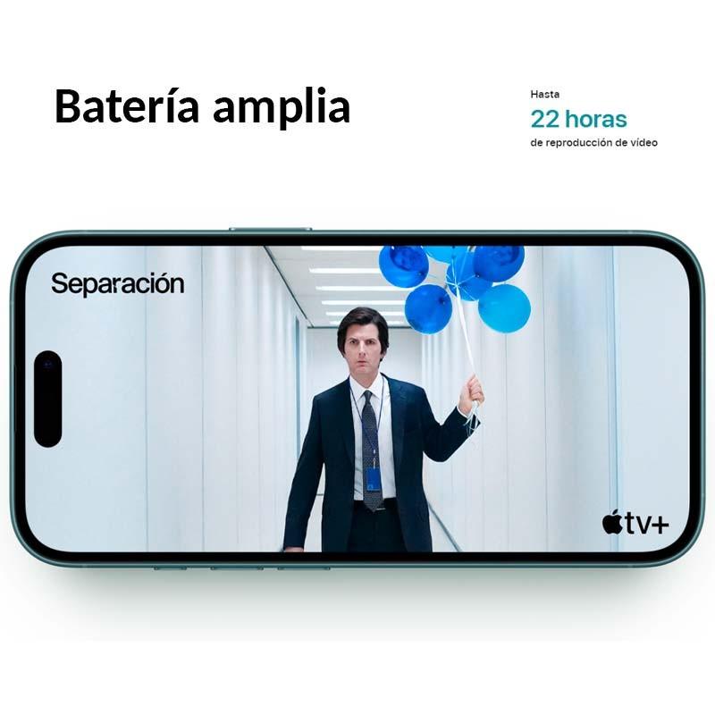 autonomía del Teléfono móvil Apple iPhone 16 5G 256GB Verde