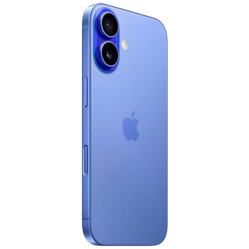 vista trasera del Teléfono móvil Apple iPhone 16 Plus 5G 128GB Azul
