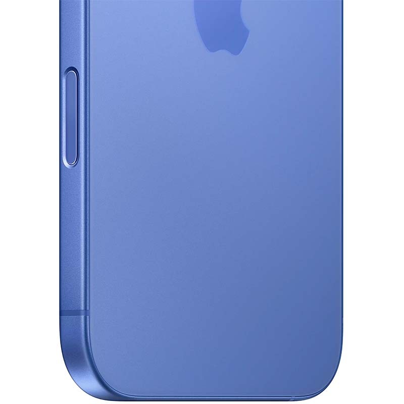 trasera de vidrio del Teléfono móvil Apple iPhone 16 Plus 5G 128GB Azul