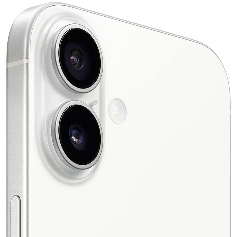 cámara trasera del Teléfono móvil Apple iPhone 16 5G 256GB Blanco