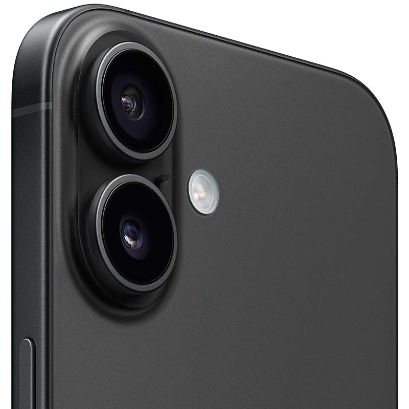 cámara trasera del Teléfono móvil Apple iPhone 16 5G 512GB Negro