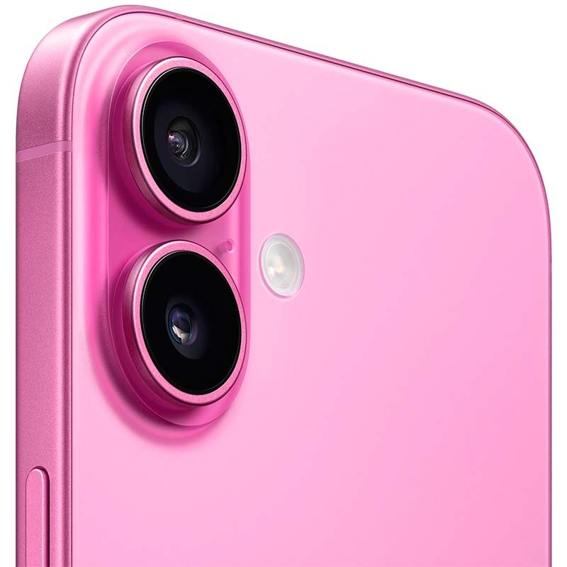 cámara trasera del Teléfono móvil Apple iPhone 16 Plus 5G 128GB Rosa