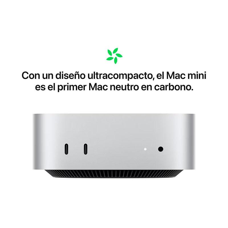 Apple Mac mini M4 24GB/512GB - puertos frontales