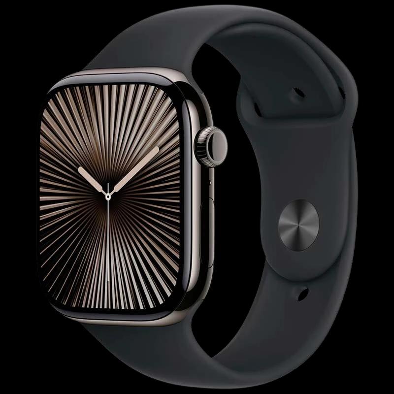 Apple Watch Series 10 GPS + Cellular 46mm Titanio Pizarra con Correa Deportiva S/M