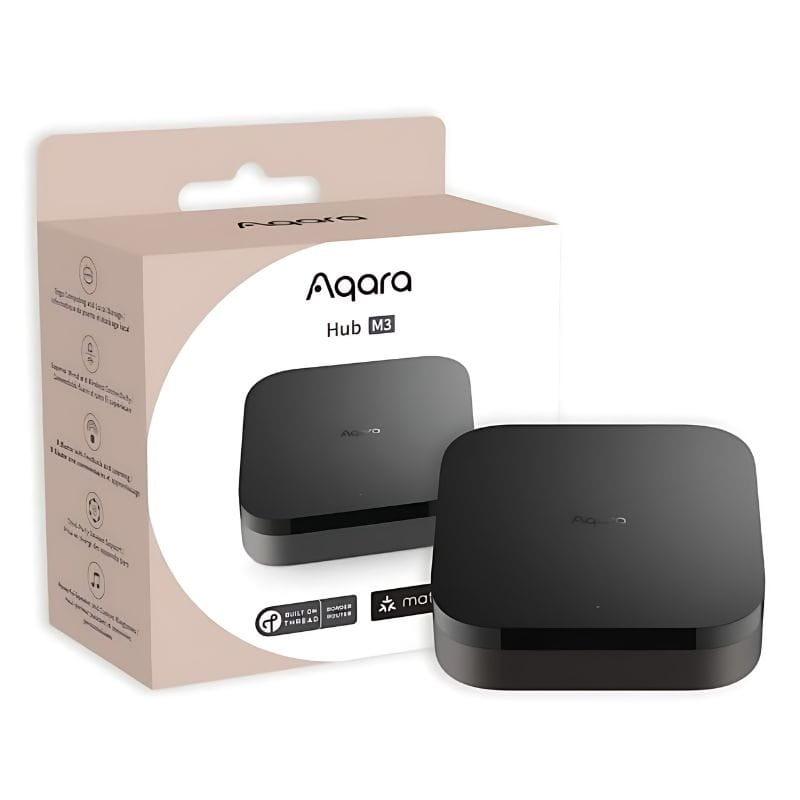 Aqara HUB M3 Negro - Centro de Control Smart Home imagen con la caja