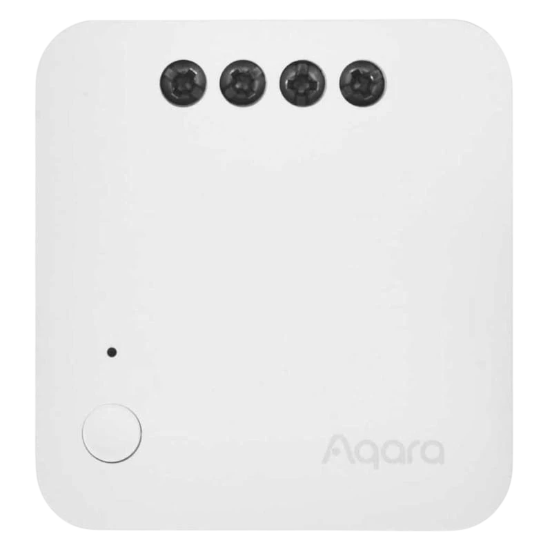 Aqara Relé SSM-U02 Relé Inteligente Individual sin Neutro Zigbee 3.0 Apple Homekit Blanco