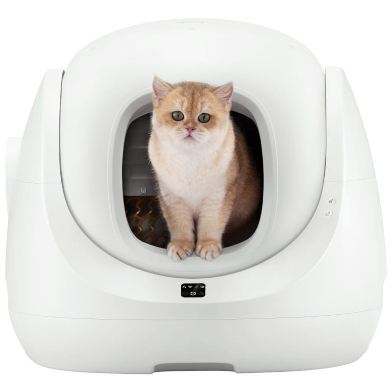 Espacio de entrada de Arenero Autolimpiable AI Catlink Scooper SE Blanco