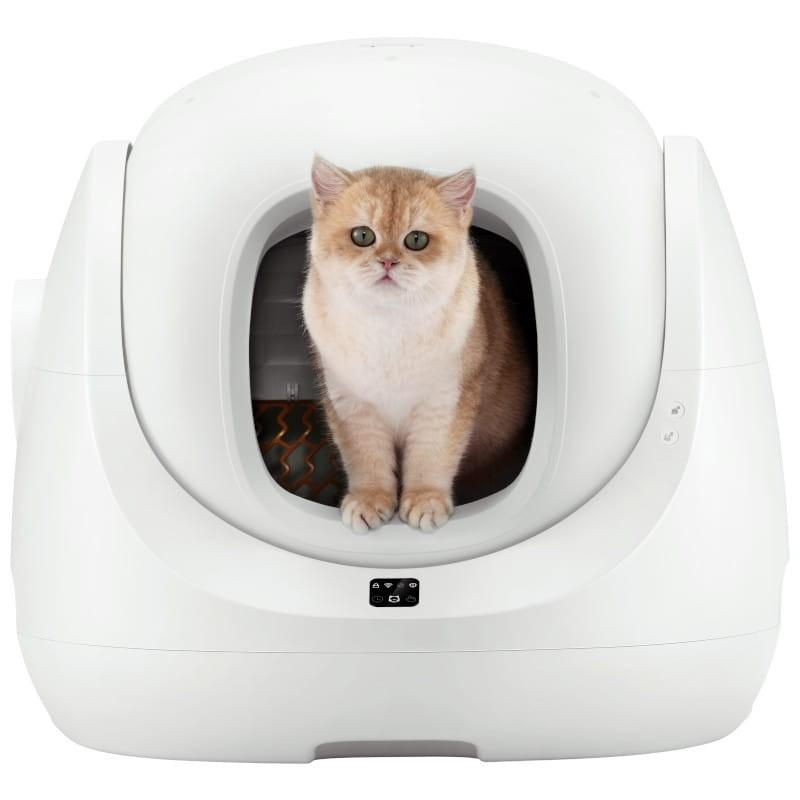 Espacio de entrada de Arenero Autolimpiable AI Catlink Scooper SE Blanco