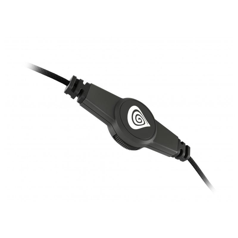 GENESIS Argon 200 Negro/Azul - Auriculares Gaming detalle del mando