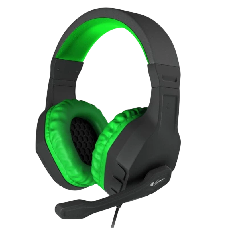 GENESIS Argon 200 Negro/Verde - Auriculares Gaming