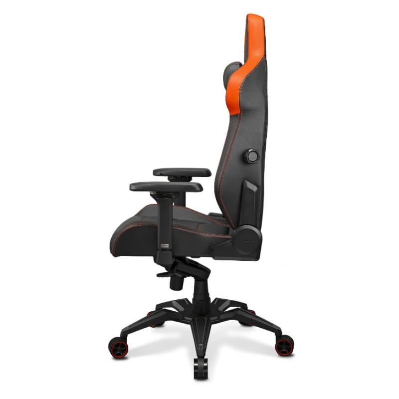 Cadeira para jogos Cougar Gaming Armor Evo CGR-EVO Preto/Laranja vista de perfil