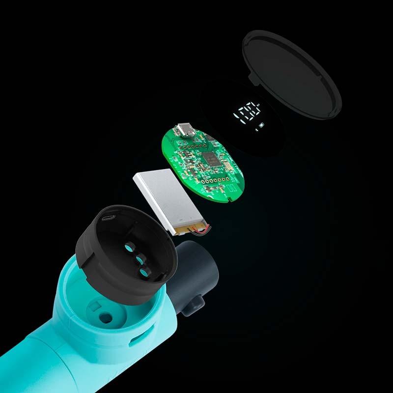 acelerómetro del Aro Fitness Inteligente Xiaomi Move It Hula Hoop Azul/Lila