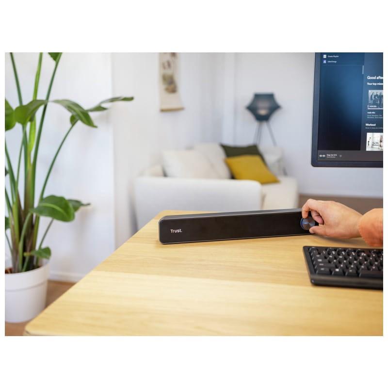 Trust Arys 2.0 6 W Negro - Barra de Sonido imagen real