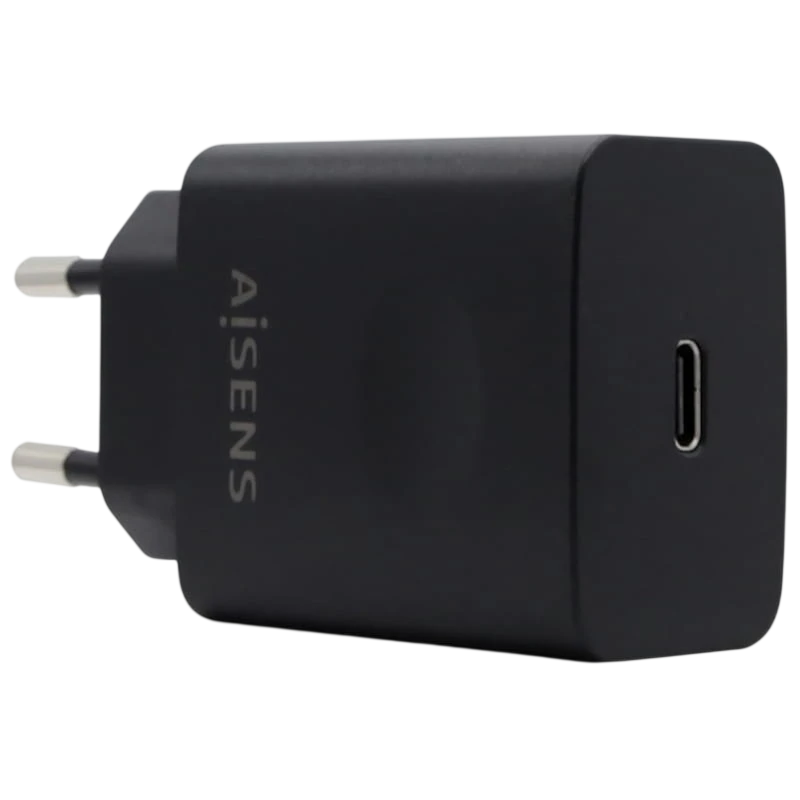 Aisens ASCH-1PD20-BK 20W Preto - Carregador de Parede