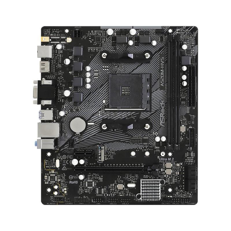 Asrock  A520M-HVS  AM4 - Avant