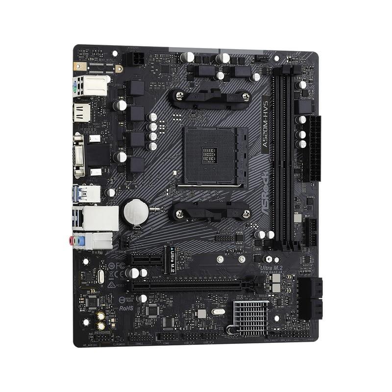 Asrock  A520M-HVS  AM4 - Puissant