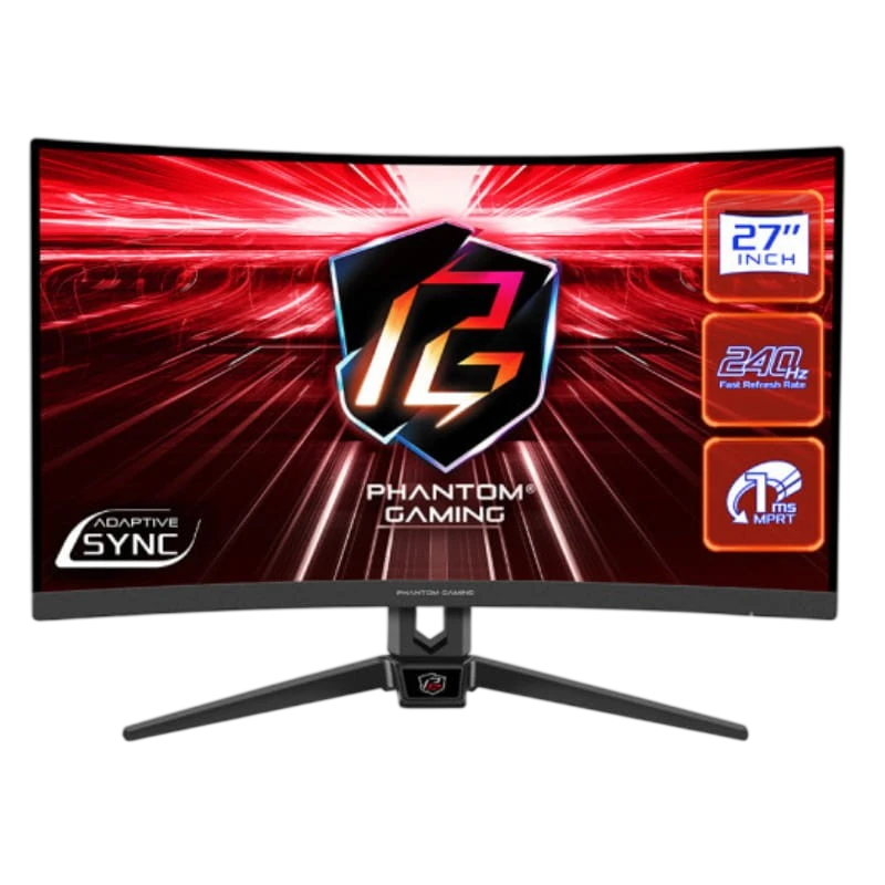 Asrock PG27F15RS1A 27 FullHD VA Curvo 240 Hz Freesync Negro - Monitor Gaming