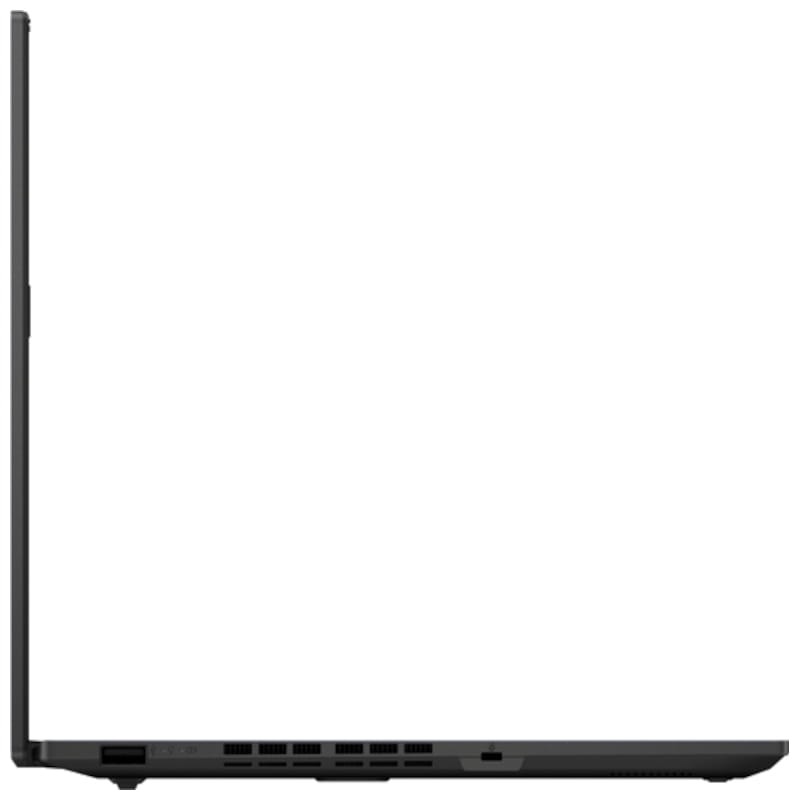 Asus ExpertBook B1 B1402CVA-EB2128X Intel Core i3-1315U/8GB/512GB/W11 Pro Preto - Portátil 14 Vista lateral direita com o ecrã aberto