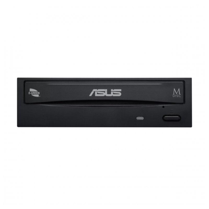 Vista frontal do gravador de CD/DVD ASUS DRW-24D5MT