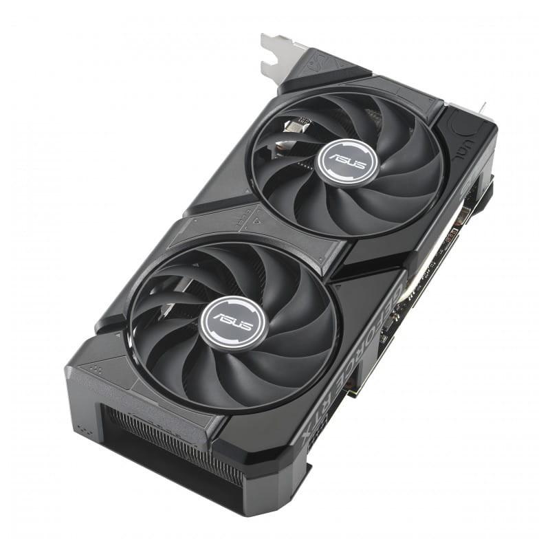 ASUS Dual -RTX4060TI EVO 16 GB GDDR6 - Tarjeta gráfica imagen cenital