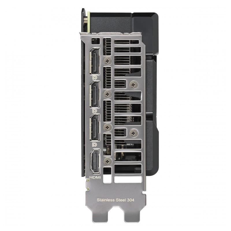 ASUS DUAL-RTX4070-O12GD6-EV12 GB GDDR6 - Tarjeta gráfica imagen de los puertos