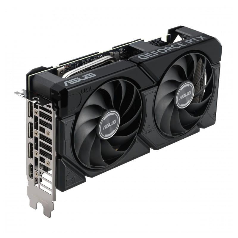 ASUS Dual RTX4070S EVO NVIDIA 12 GB GDDR6X - Tarjeta gráfica imagen lateral de perfil