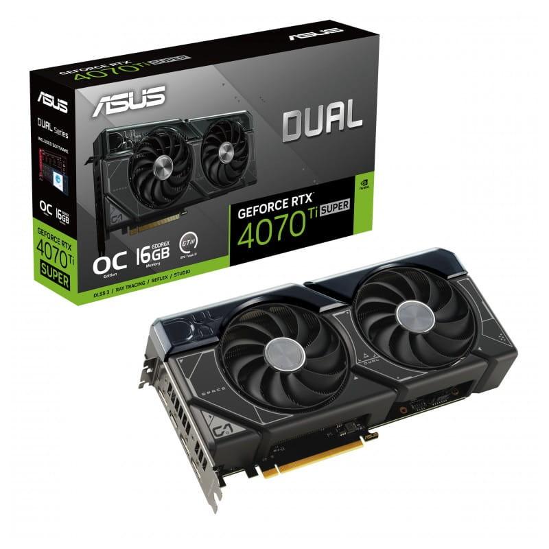 ASUS Dual RTX4070TIS 16 GB GDDR6X - Placa gráfica