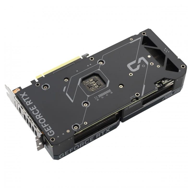 Placa gráfica ASUS Dual RTX4070TIS 16 GB GDDR6X - Vista traseira lado a lado