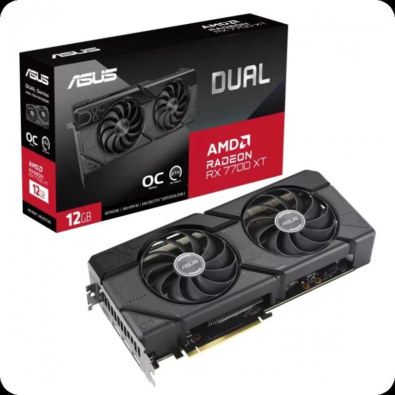 ASUS Dual RX7700XT 12 GB GDDR6 - Placa gráfica