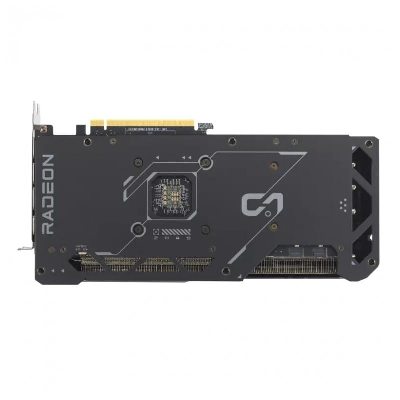 Placa gráfica ASUS Dual RX7700XT 12 GB GDDR6 - Vista traseira