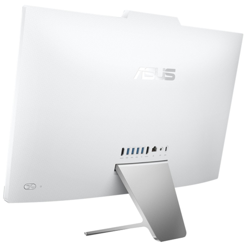ASUS E3402WVAK-WPC037X Intel Core i7-1355U/16GB/512GB/23.8 Branco - PC All-in-One Vista traseira lado esquerdo