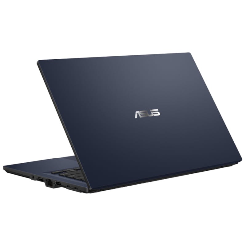 ASUS ExpertBook B1 B1402CVA-EB2932X Intel Core i7-1355U/16GB/512GB/W11Pro Negro Estrella - Ordenador Portátil 14 Vista trasera lado derecho
