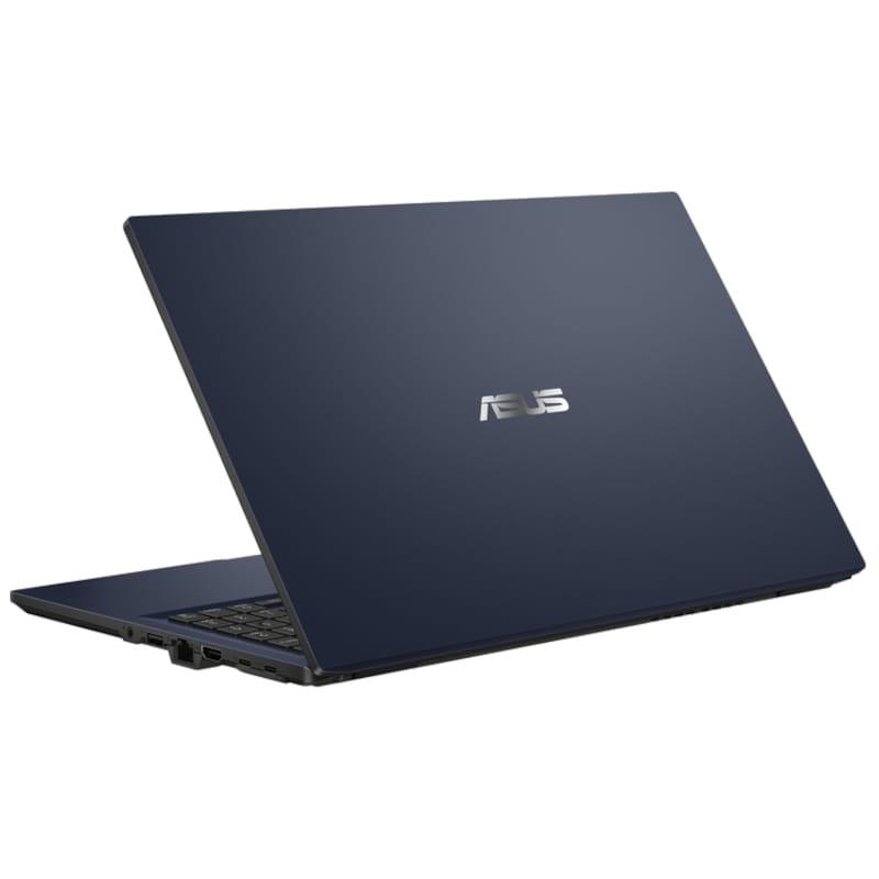 ASUS ExpertBook B1 B1502CVA-BQ1638X Intel Core i3-1315U/8GB/512GB/W11Pro Negro - Ordenador Portátil 15.6 Vista trasera lado izquierdo
