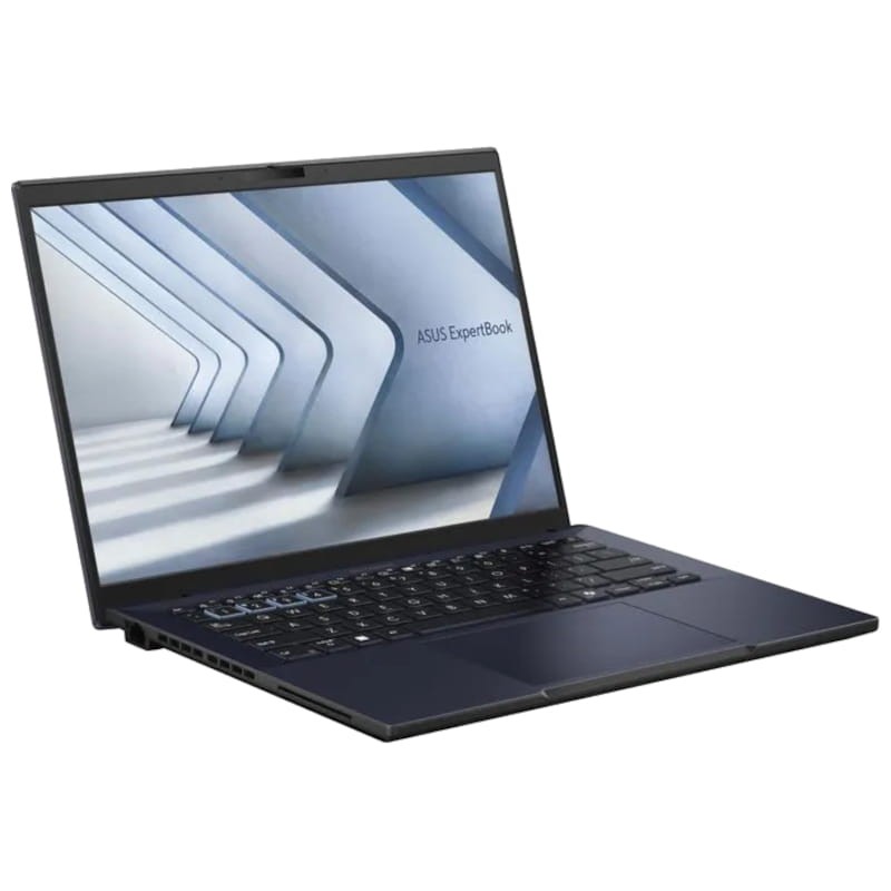 ASUS ExpertBook B3404CMA-Q50729X /Intel Core Ultra 7 155H /16GB /512GB /14 /W11 Pro Black Star - Portátil Frente lado direito