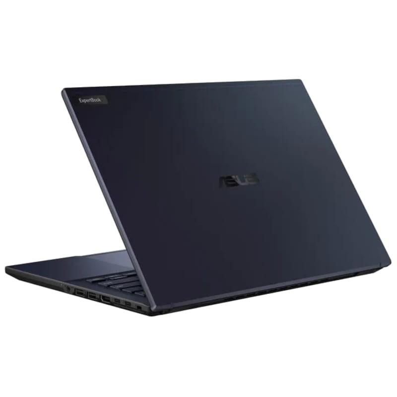 ASUS ExpertBook B3404CMA-Q50729X /Intel Core Ultra 7 155H /16GB /512GB /14 /W11 Pro Black Star - Lado traseiro esquerdo do portátil