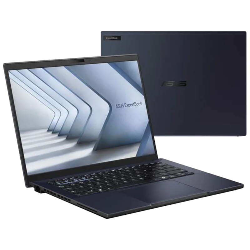 ASUS ExpertBook B3404CMA-Q50729X /Intel Core Ultra 7 155H /16GB /512GB /14 /W11 Pro Black Star - Frente e tampa para portátil