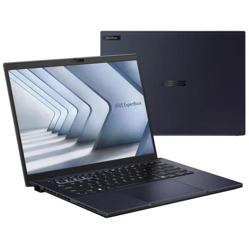 ASUS ExpertBook B3404CMA-Q50729X /Intel Core Ultra 7 155H /16GB /512GB /14 /W11 Pro Black Star - Frente e tampa para portátil
