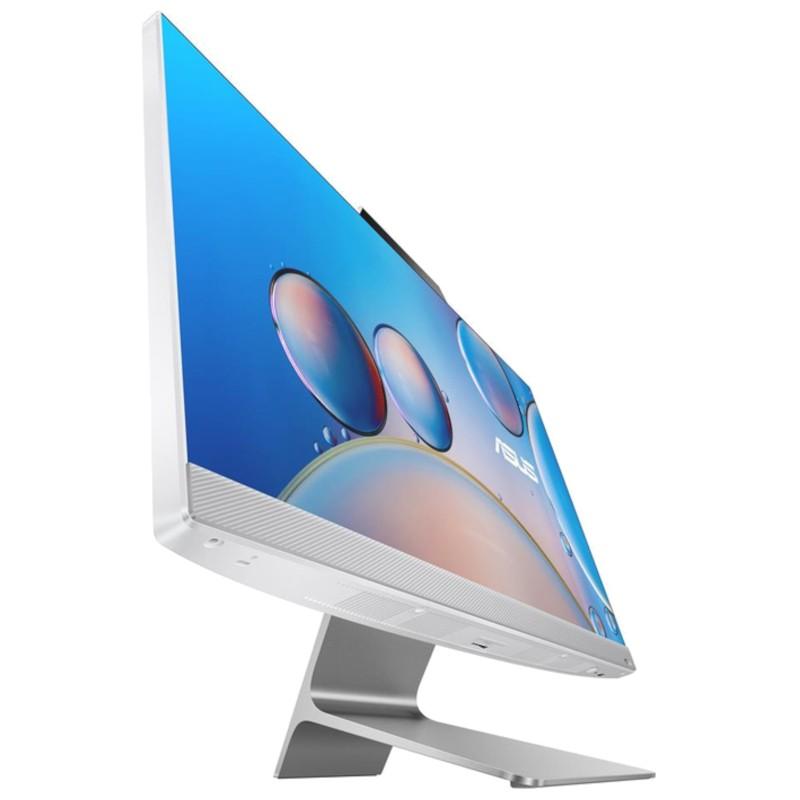ASUS M3702WFAK-WA0270 Ryzen 5 7520U/16GB/512GB/27 Branco - PC Tudo em Um Vista Frontal Lado Direito