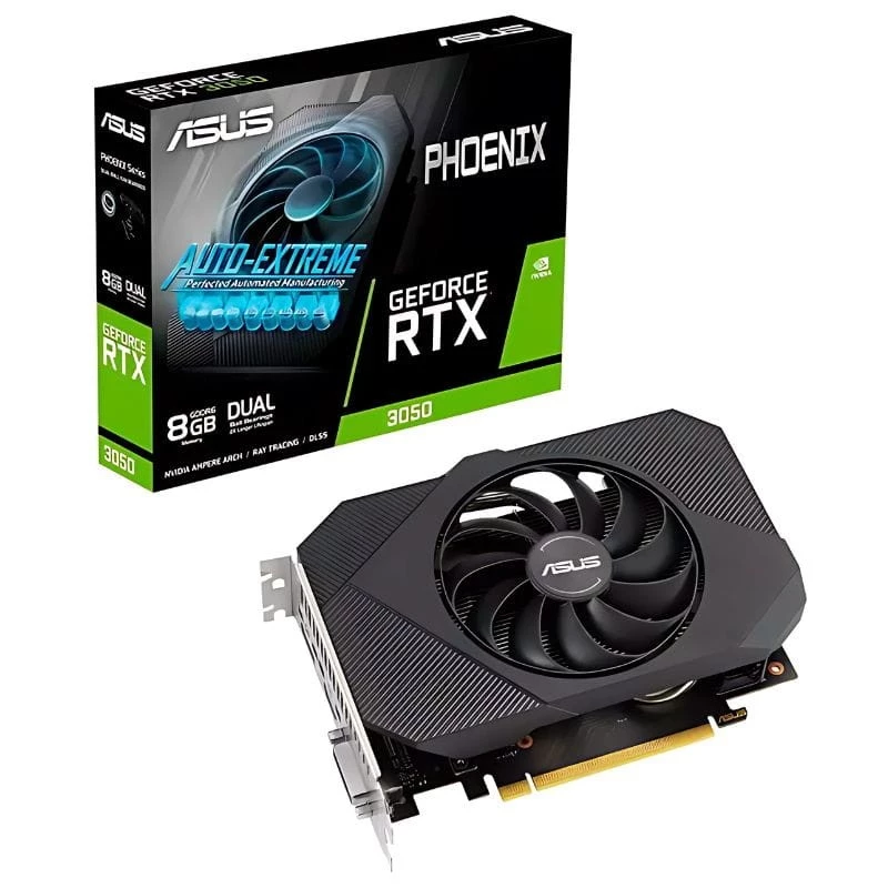 ASUS Phoenix PH RTX3050 V2 8GB GDDR6 - Tarjeta gráfica