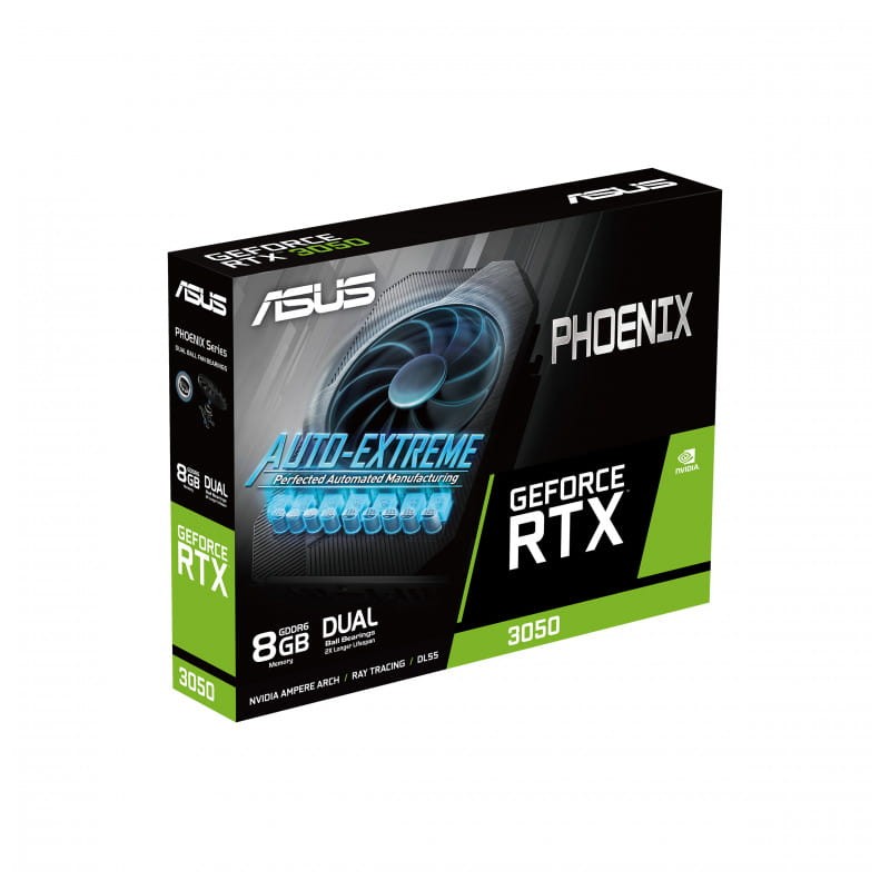 ASUS Phoenix PH RTX3050 V2 8GB GDDR6 - Tarjeta gráfica imagen de la caja
