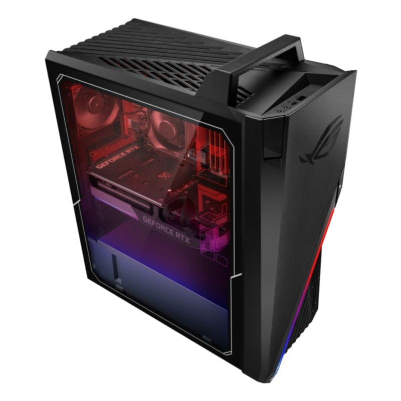 Perspectiva del ASUS ROG G15DS-R7700X0590 AMD Ryzen 7 7700X/32GB/1TB/RTX4060/Negro