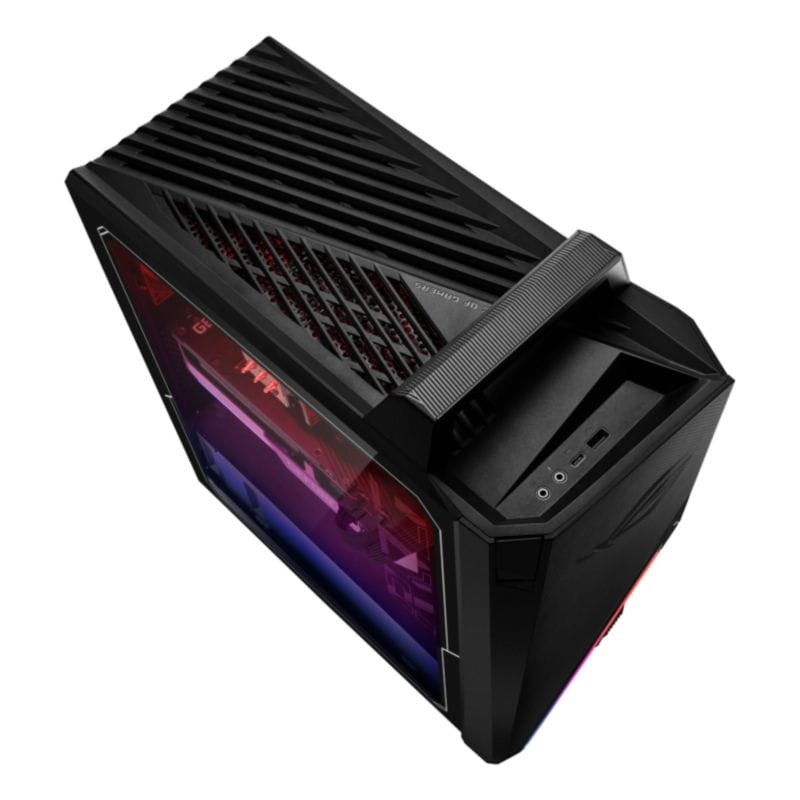 Vista cenital del ASUS ROG G15DS-R7700X0590 AMD Ryzen 7 7700X/32GB/1TB/RTX4060/Negro