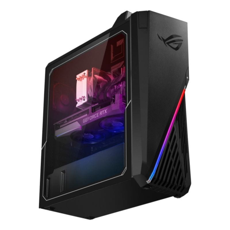 Detalle del interior del ASUS ROG G15DS-R7700X0590 AMD Ryzen 7 7700X/32GB/1TB/RTX4060/Negro
