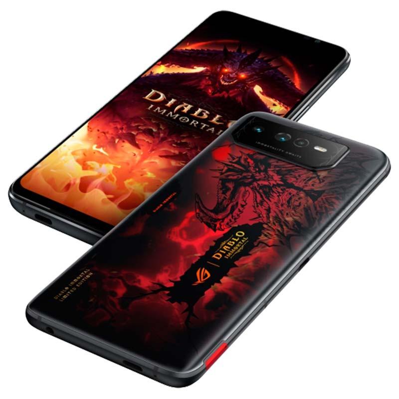 vista inferior del Teléfono móvil Asus ROG Phone 6 5G 16GB/512GB Edición Diablo Immortal