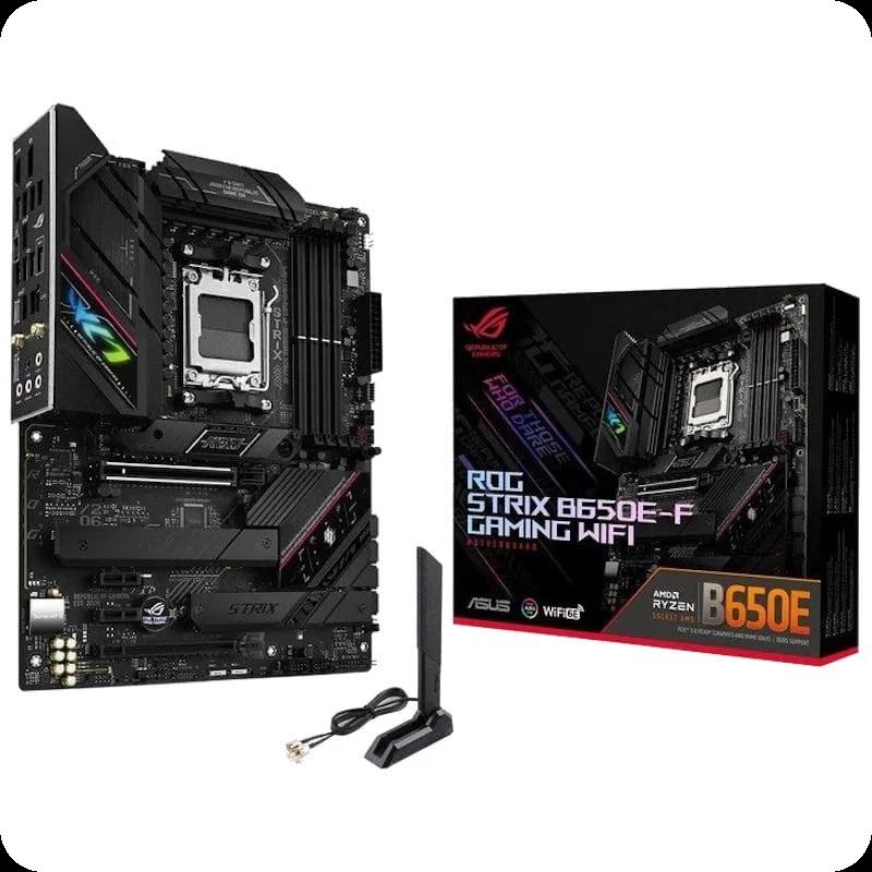Placa-mãe ASUS ROG STRIX B650E-F GAMING WIFI AM5 ATX