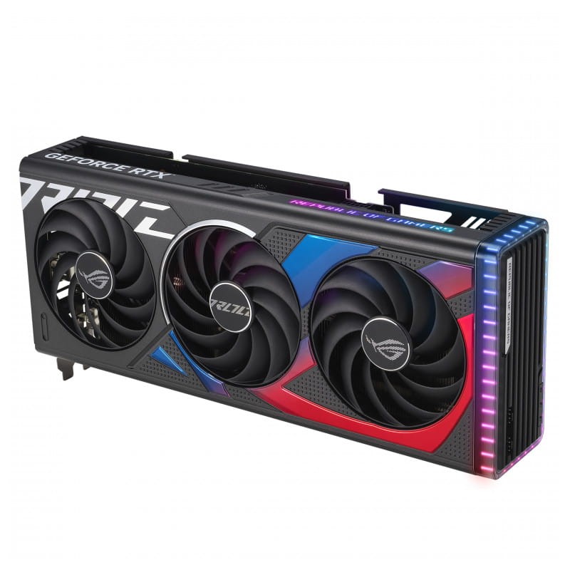 ASUS ROG STRIX RTX4070S SUPER 12 GB GDDR6X - Placa gráfica para imagens diagonais