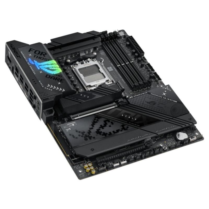 Placa-mãe ASUS ROG STRIX X870-F GAMING WIFI Soquete AM5 ATX com Chipset AMD X870
