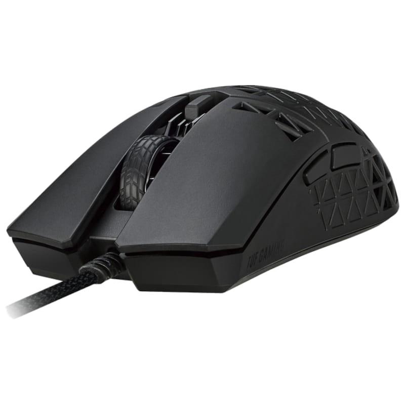 ASUS TUF Gaming M4 Air USB Negro - Ratón Gaming - 16000 DPI Frontal