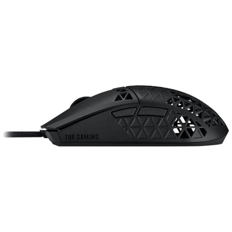ASUS TUF Gaming M4 Air USB Negro - Ratón Gaming - 16000 DPI Lateral