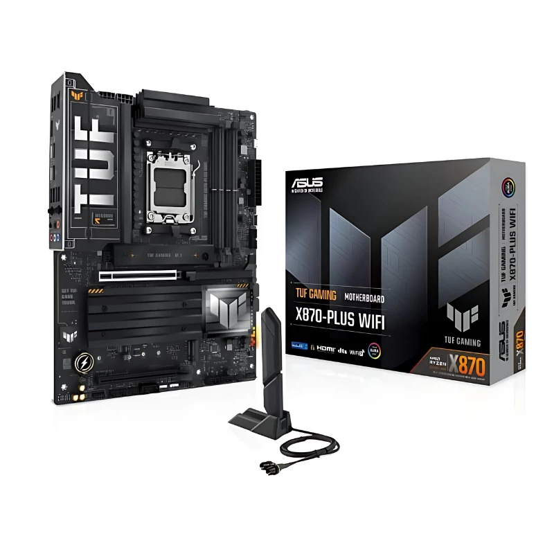 ASUS TUF GAMING X870-PLUS WIFI Socket AM5 ATX - Carte mère
